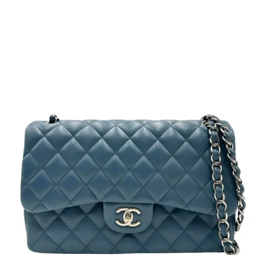 Jumbo Classic Lambskin Double Flap Chanel