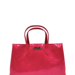 LV Wilshire vernis fucsia