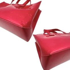 LV Wilshire vernis fucsia