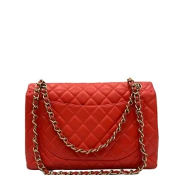 Maxi Classic Lambskin Single Flap Chanel