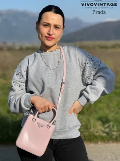 Mini tote Prada con tracolla