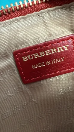 Pochette Burberry tartan