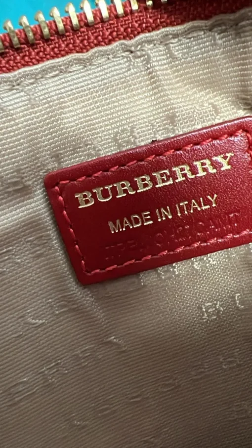 Pochette Burberry tartan