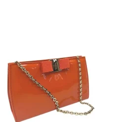 Pochette Ferragamo vernis