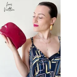 Pochette Lv vernis fragola