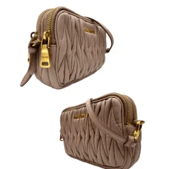 Pochette Miu Miu gaufré
