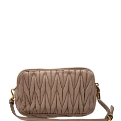 Pochette Miu Miu gaufré
