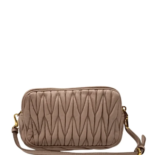 Pochette Miu Miu gaufré