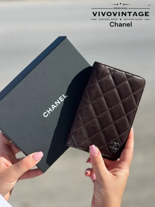 Porta agenda Chanel cioccolato