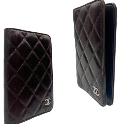 Porta agenda Chanel cioccolato