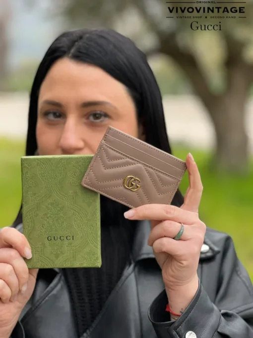 Portacarte Gucci Marmont