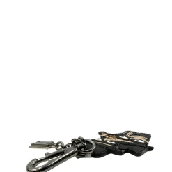 Portachiavi Black Leather Family Dolce&Gabbana