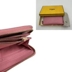 Portafoglio Fendi rosa