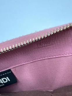 Portafoglio Fendi rosa