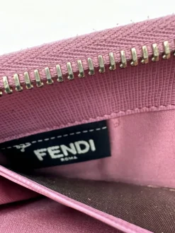 Portafoglio Fendi rosa
