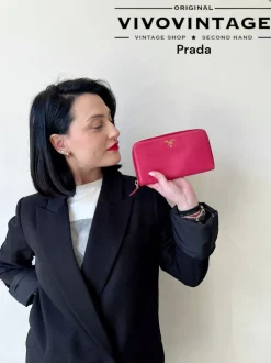 Portafoglio Prada saffiano