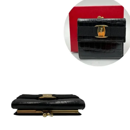 Portafoglio Salvatore Ferragamo fiocco