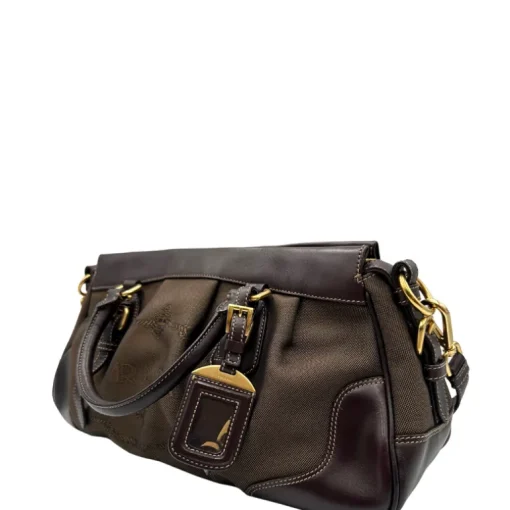 Prada satchel jacquard