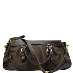 Prada satchel jacquard
