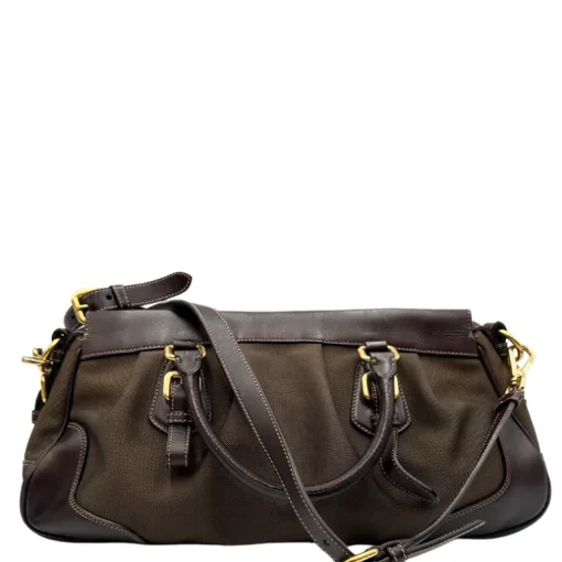 Prada satchel jacquard
