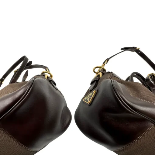 Prada satchel jacquard