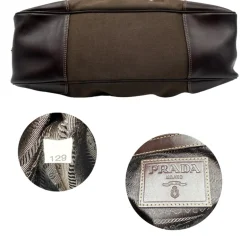 Prada satchel jacquard