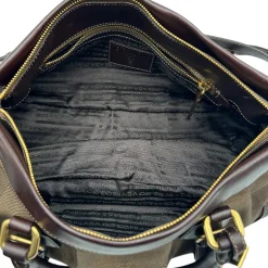 Prada satchel jacquard