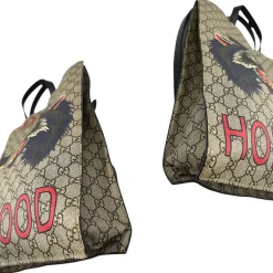 Sac Plat Gucci lupo