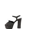Sandalo Yves Saint Laurent scamosciato 36,5