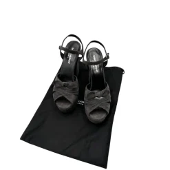 Sandalo Yves Saint Laurent scamosciato 36,5