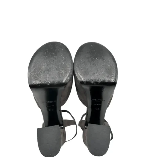 Sandalo Yves Saint Laurent scamosciato 36,5