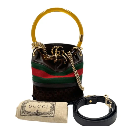 Secchiello Gucci Marmont Chain Bucket small