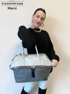 Shopper Marni bicolore