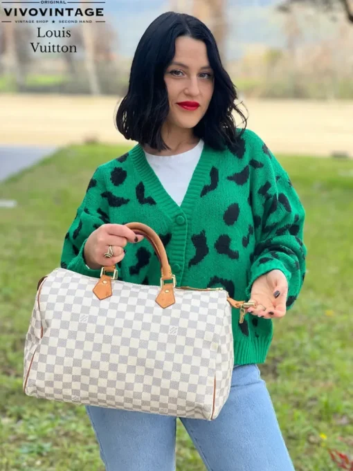 Speedy 35 Damier Azur