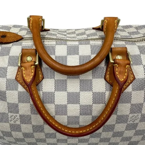 Speedy 35 Damier Azur personalizzato LV