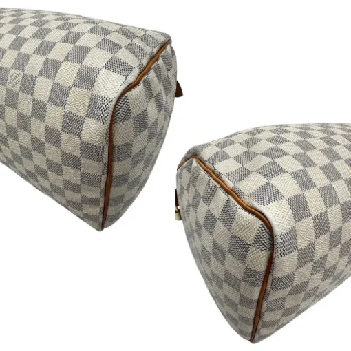 Speedy 35 Damier Azur personalizzato LV