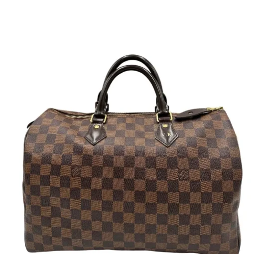 Speedy 35 Damier Ebène LV personalizzato
