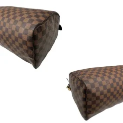Speedy 35 Damier Ebène LV personalizzato