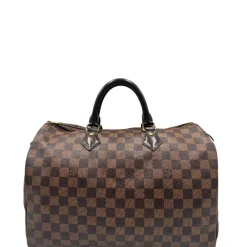 Speedy 35 Damier Ebène LV personalizzato