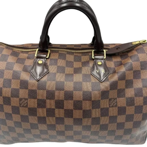 Speedy 35 Damier Ebène LV personalizzato
