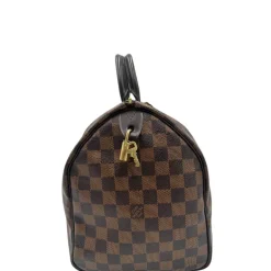 Speedy 35 Damier Ebène LV personalizzato