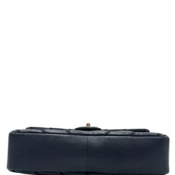 Stitched Chevron Calfskin Chain Flap Chanel