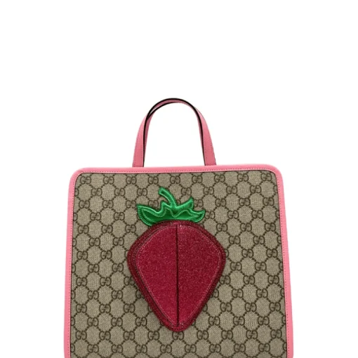 Tote fragola Gucci Kids