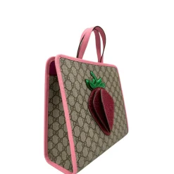 Tote fragola Gucci Kids