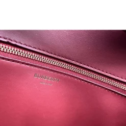 Tracolla Burberry vernis TB