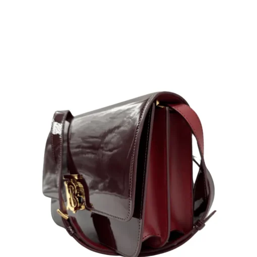 Tracolla Burberry vernis TB