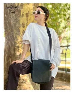 Tracolla Fendi blu