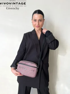Tracolla Givenchy Bond Houndstooth