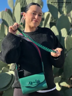 Tracolla Gucci Horsebit