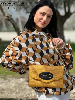 Tracolla Gucci Horsebit
